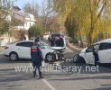 Kasabamızda Maddi Hasarlı Trafik Kazası