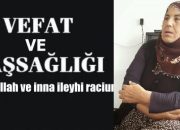 Kasaba Halkımızdan Şerif Dingil Vefat Etti