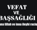 Kasaba Halkımızdan Zeliha Avvuran Vefat Etti