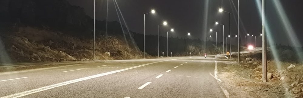 Kasabamız Nevşehir 2000 Evler Yol Güzergahı Işıklandırıldı